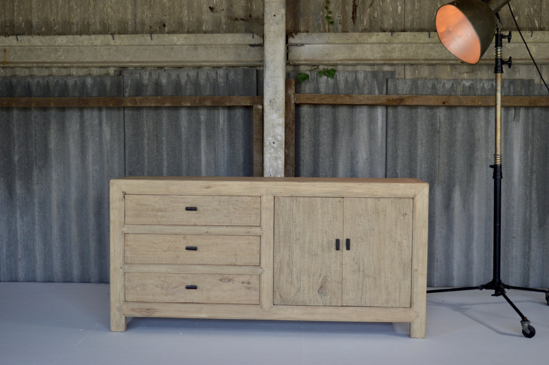 180 cm reclaimed elm sideboard