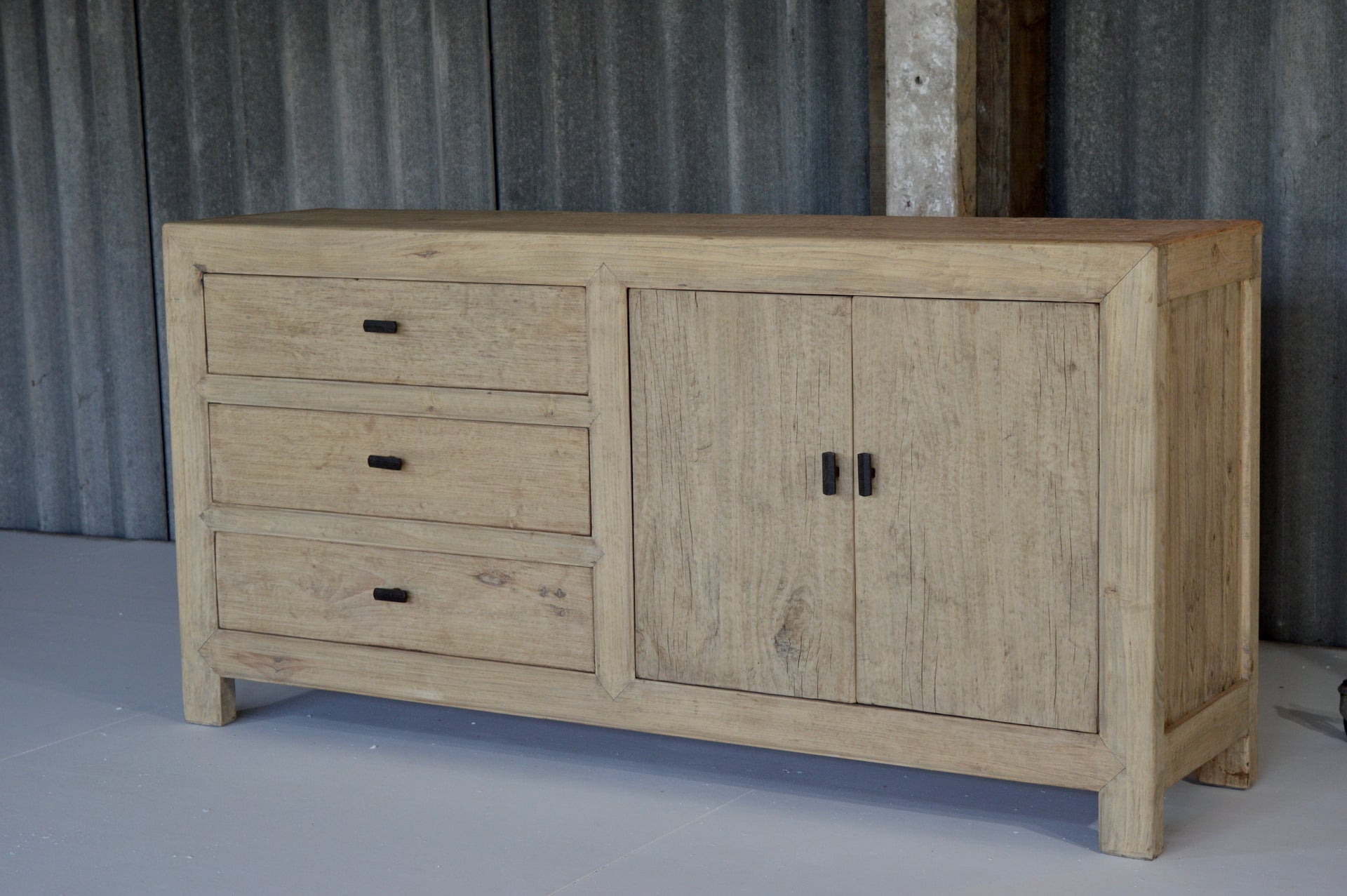 180 cm reclaimed elm sideboard