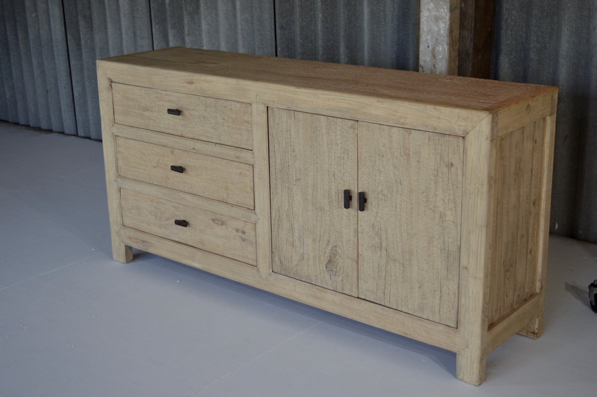 180 cm reclaimed elm sideboard