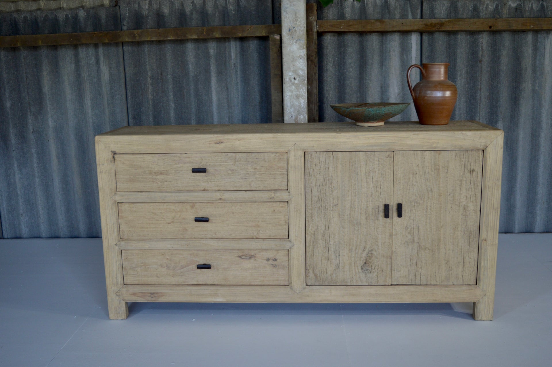 180 cm reclaimed elm sideboard