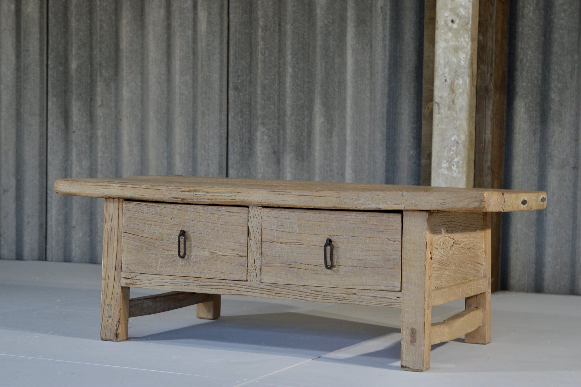 Reclaimed Elm Coffee Table