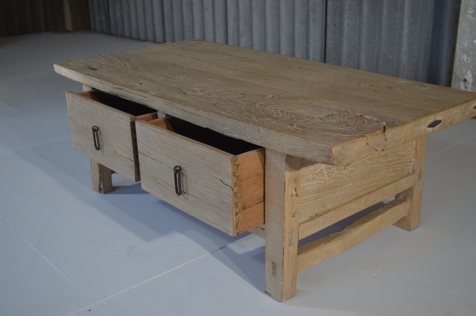 Reclaimed Elm Coffee Table