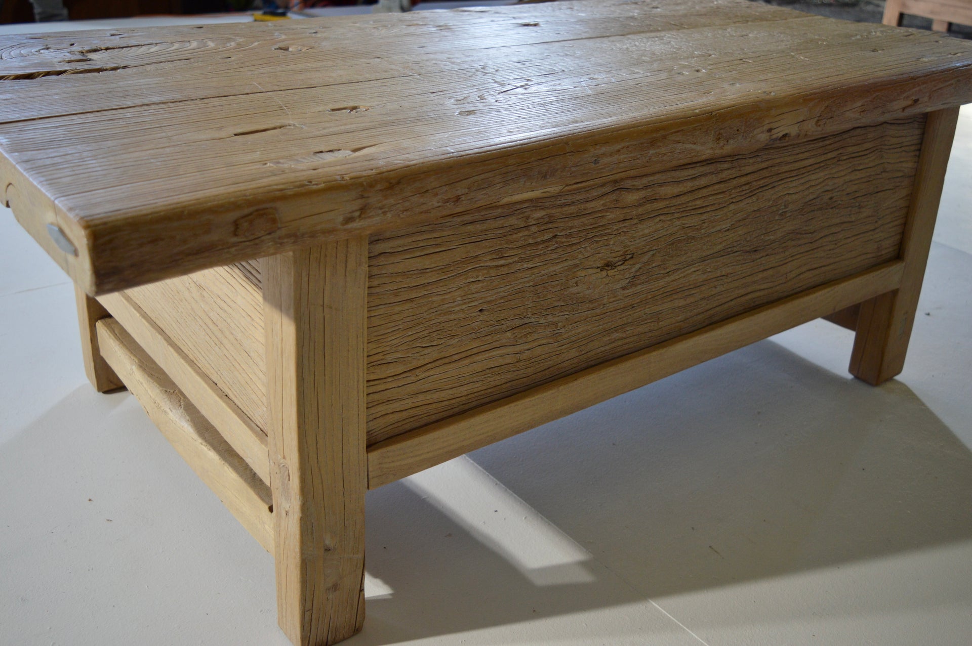 Reclaimed Elm Coffee Table