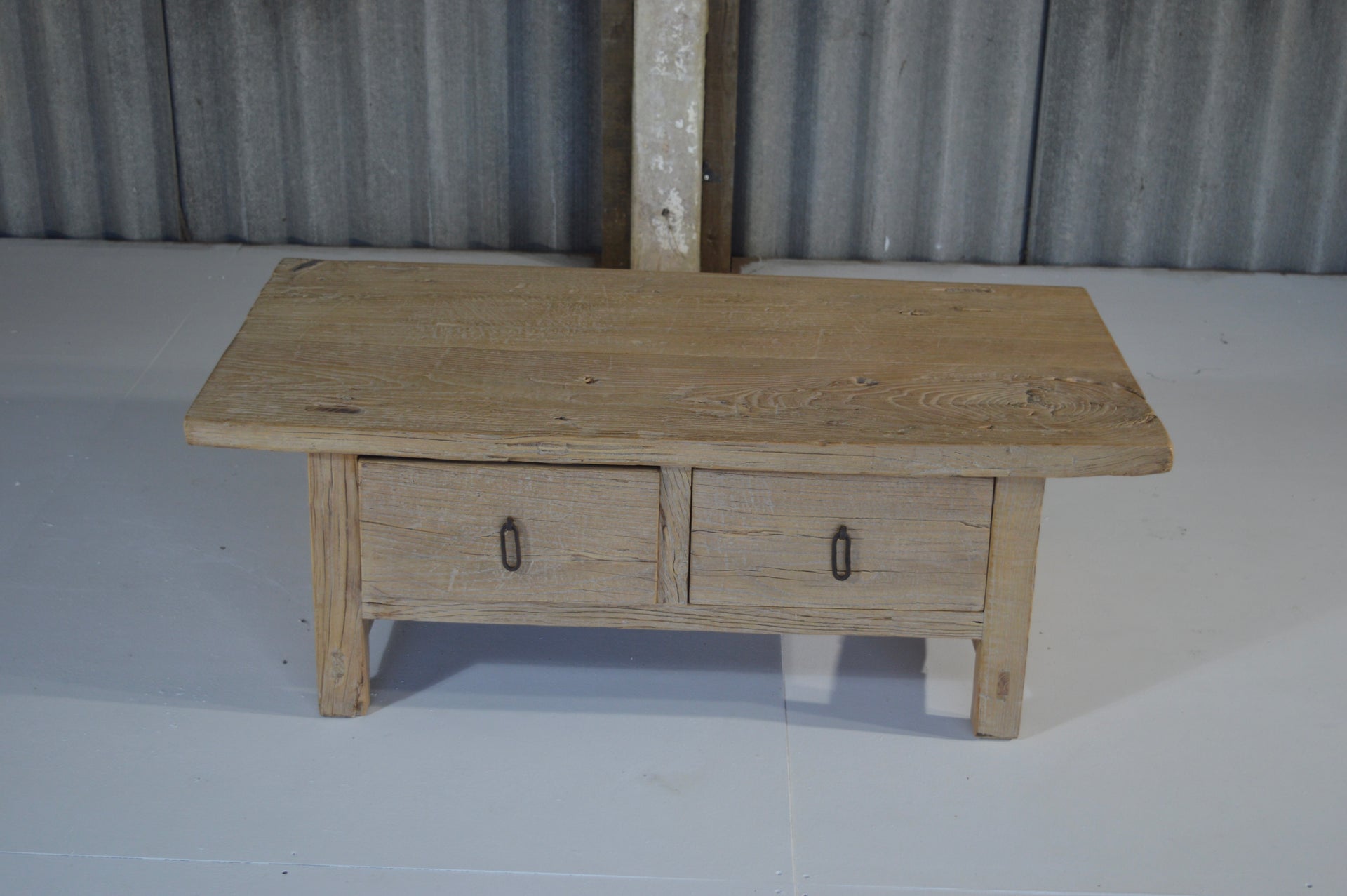 Reclaimed Elm Coffee Table