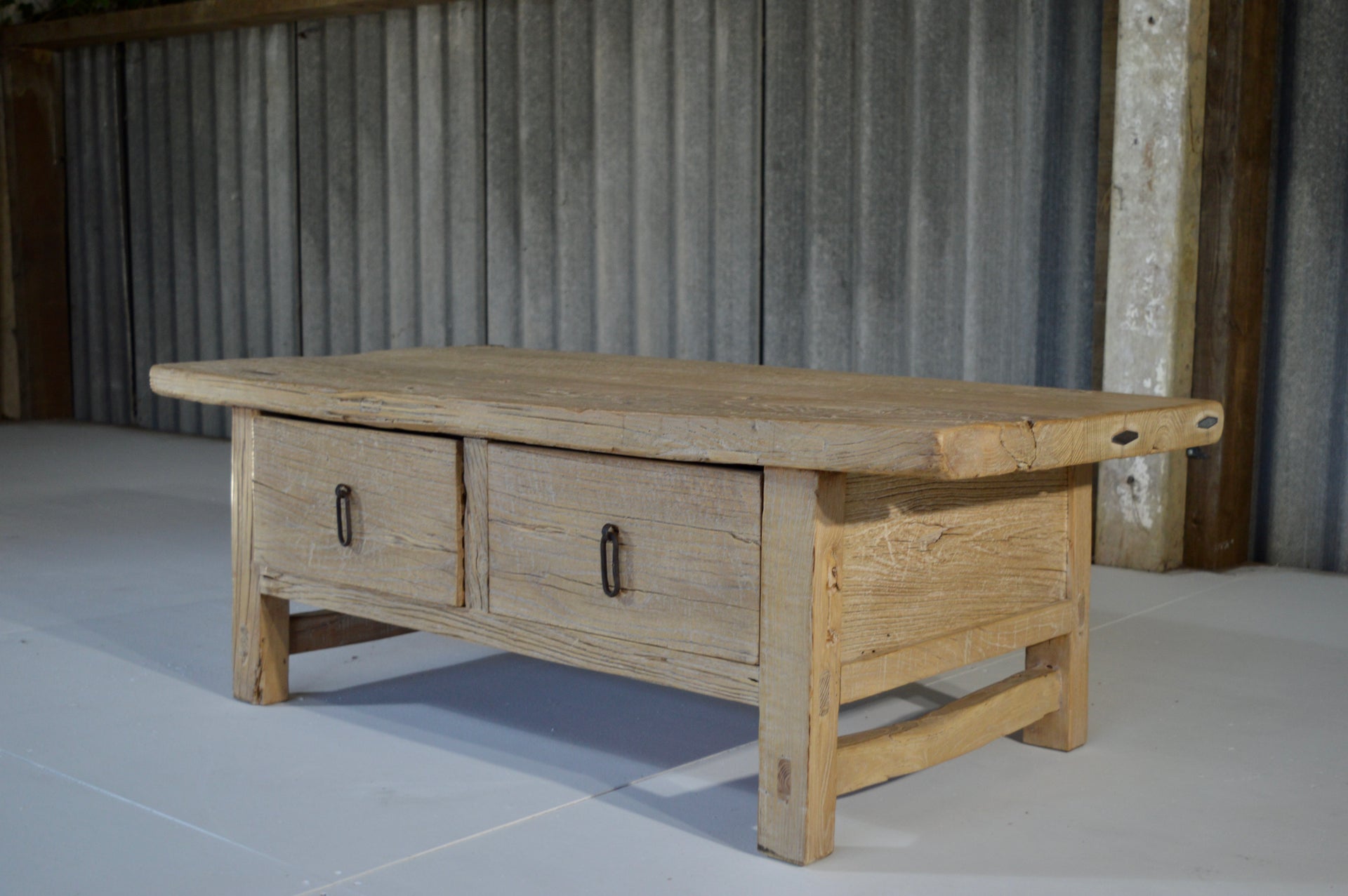 Reclaimed Elm Coffee Table